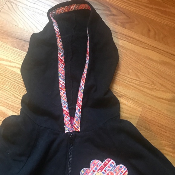 🌸random nicole Handmade Zip Up Hoodie - Picture 4 of 6